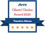 Avvo Clients' Choice Award recognizing Alatsas Law Firm