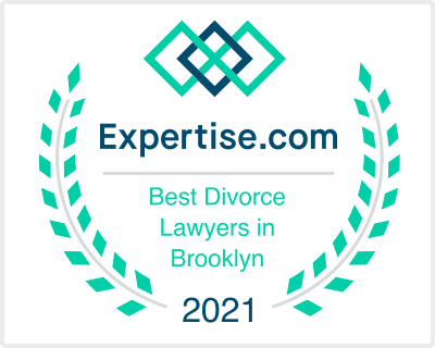 New York Brooklyn Divorce Attorney badge awarded to Alatsas Law Firm in 2021